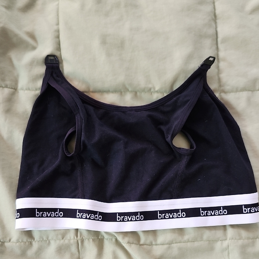 Bravado Black Pumping Bra